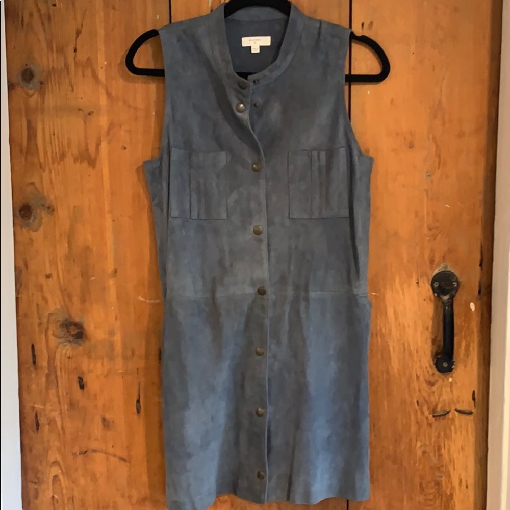 Billy Reid Suede Dress